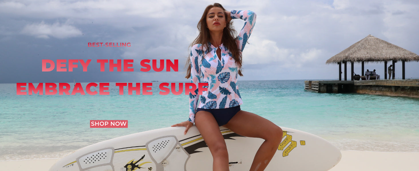 Women's rash guards