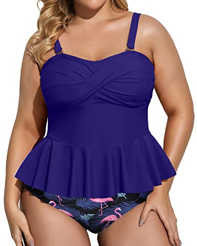 Tankini Top Peplum Bathing Suit Bottom Peplum Tankini Top Per