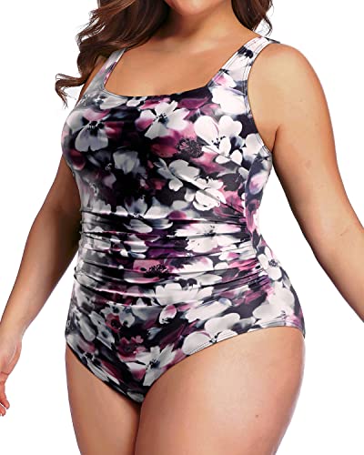 Women's One Piece Swimsuit Athletic Plus Size Bathing Suit