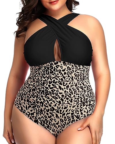 Daci Women Plus Size Swimsuits Tummy Control Halter V Neck One Piece  Bathing : : Clothing, Shoes & Accessories