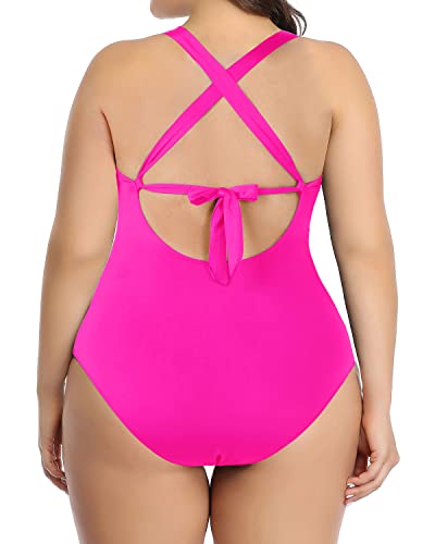 Wantdo Women's Plus Size Swimdress Flower Printing Bathing Suit With Short Azalea 18/20, Azalea, 18-20 Plus Price In UAE | Amazon UAE