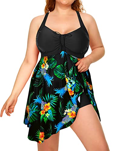Pineapple Plus Size Swimsuits Swimwear Bathing Suits Daci
